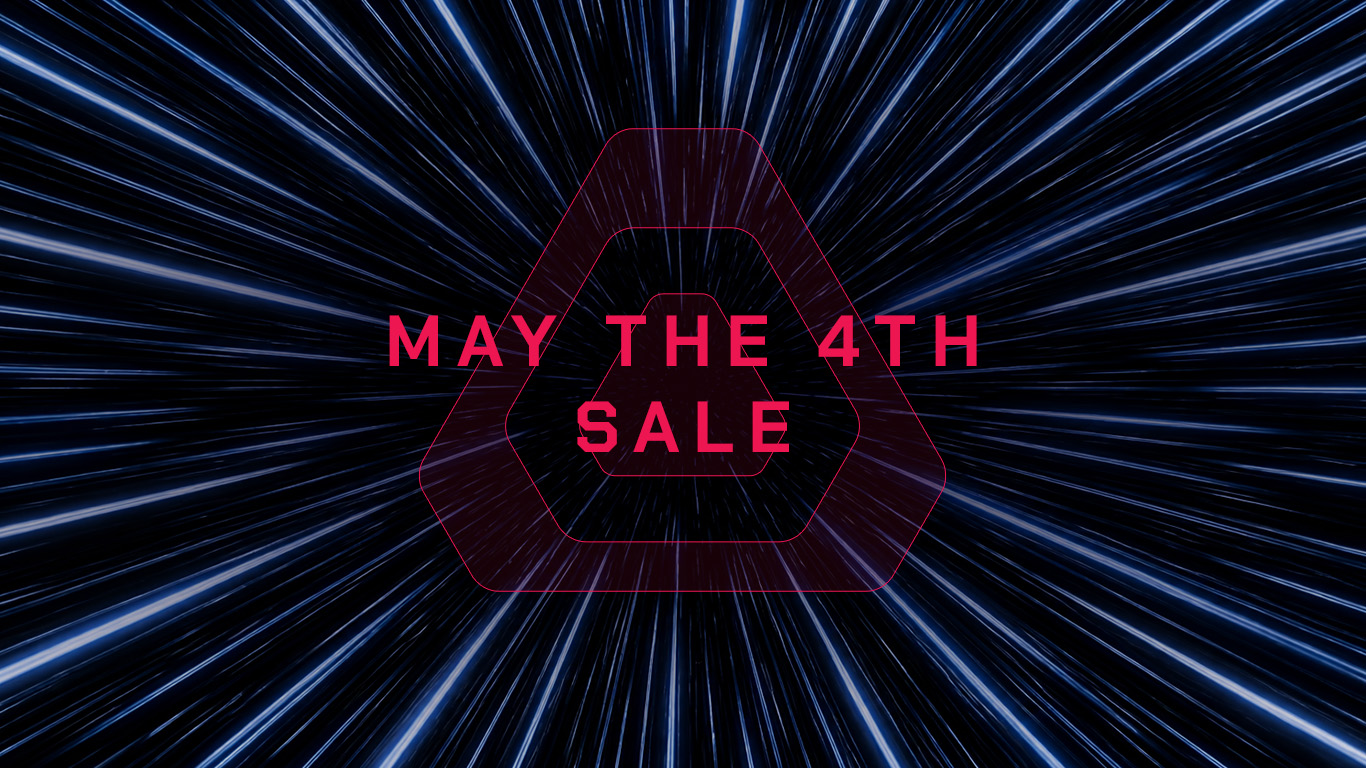 May the 4th Sale banner